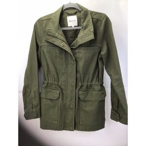 Madewell Women’s Size Small Army Olive Green Military Safari Jacket